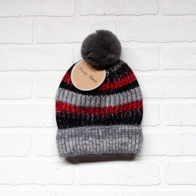 Multi Color Wool Blend Giving Beanie Asst