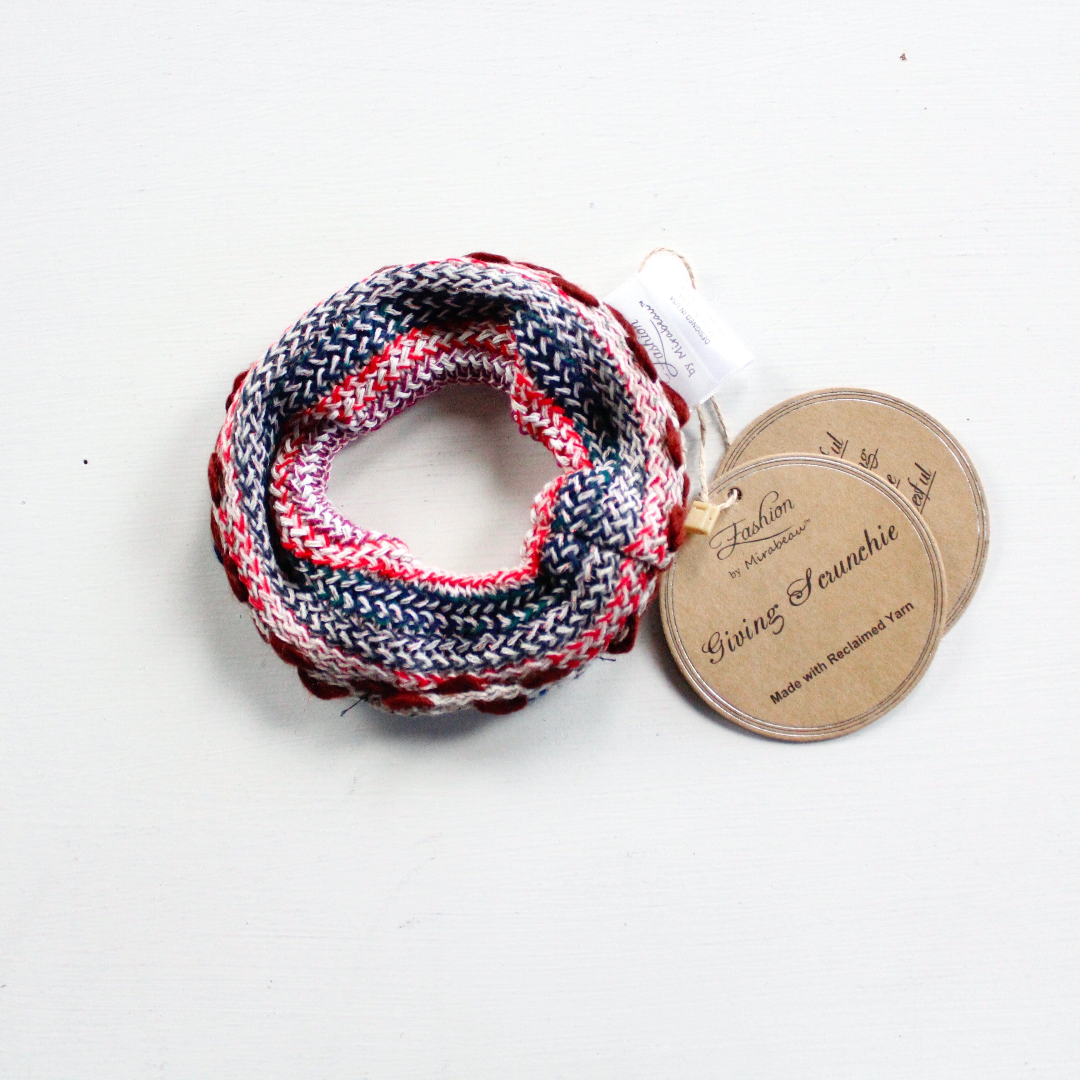 Multi-Color Giving Hair Scrunchie