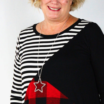 Beaded Star Necklace