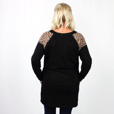 Leopard Shoulder Dress