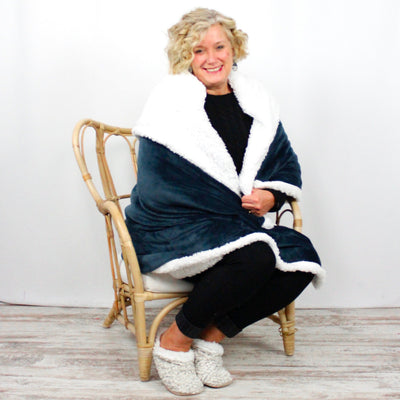 Polar Extreme Heat Fleece Sherpa Blanket