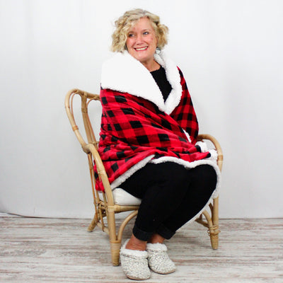 Polar Extreme Heat Fleece Sherpa Blanket