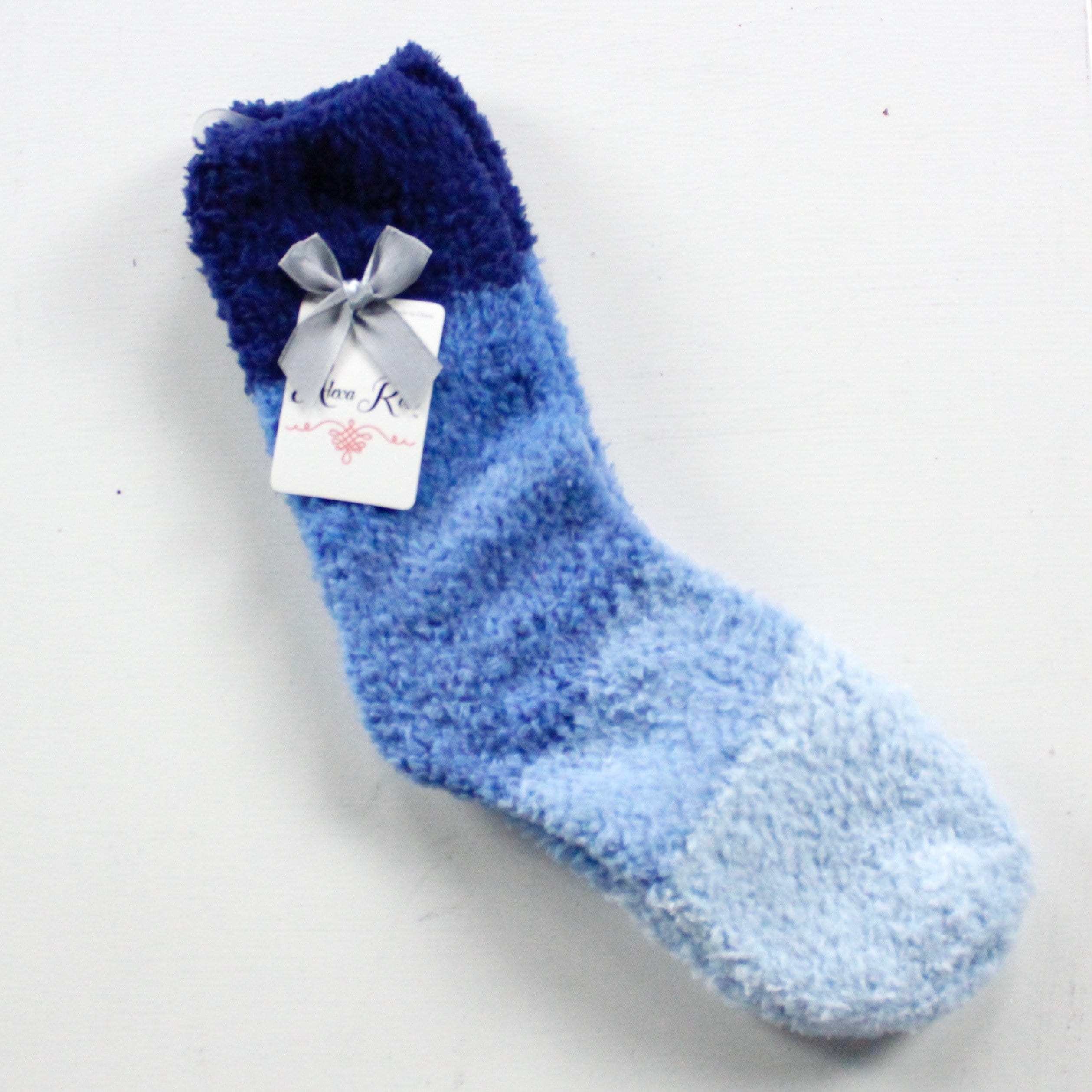 Colorblock Plush Butter Crew Sock