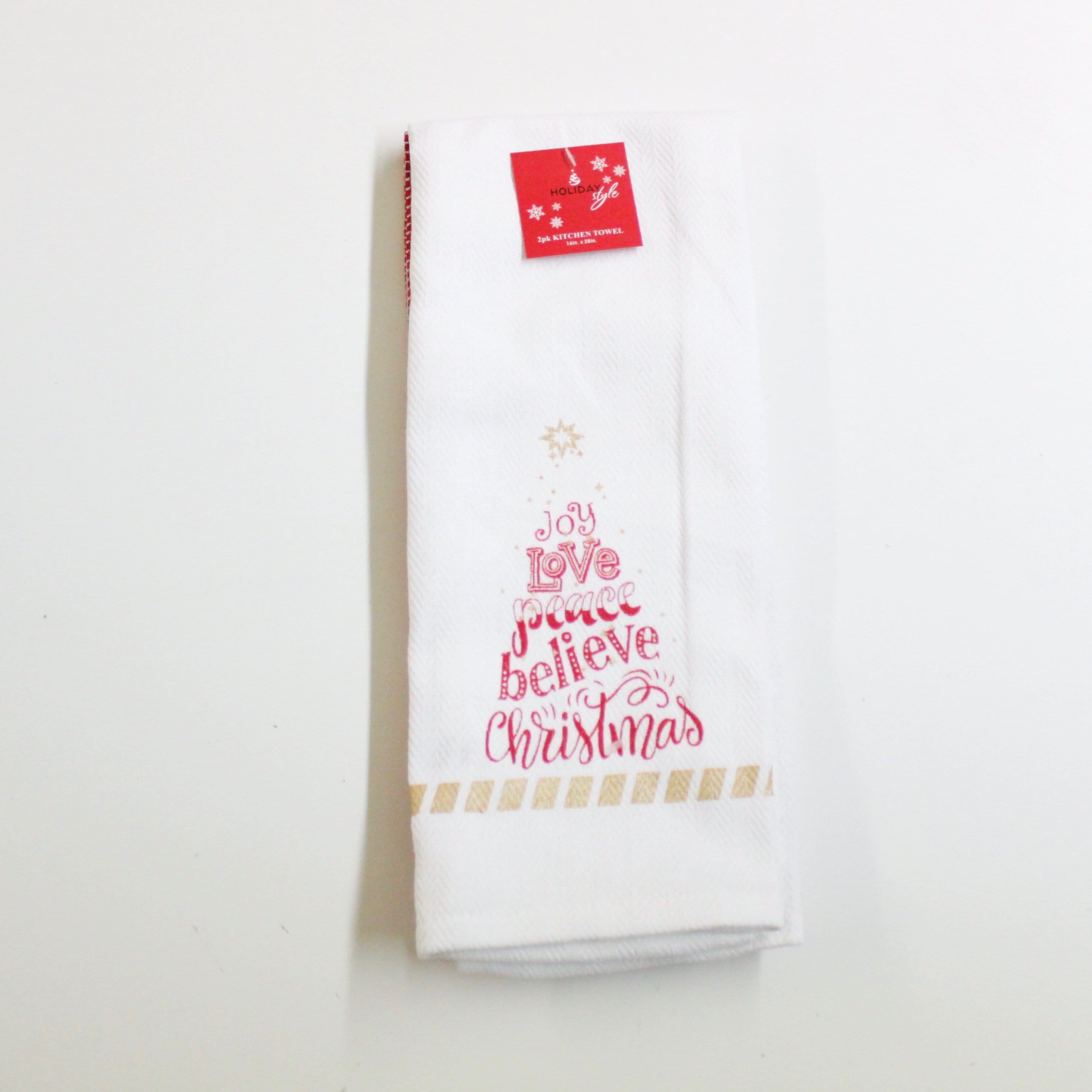 Assorted 2PK Christmas Kitchen Towel