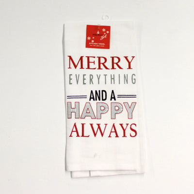 Christmas Saying Tea Towel Steal 12-23-20
