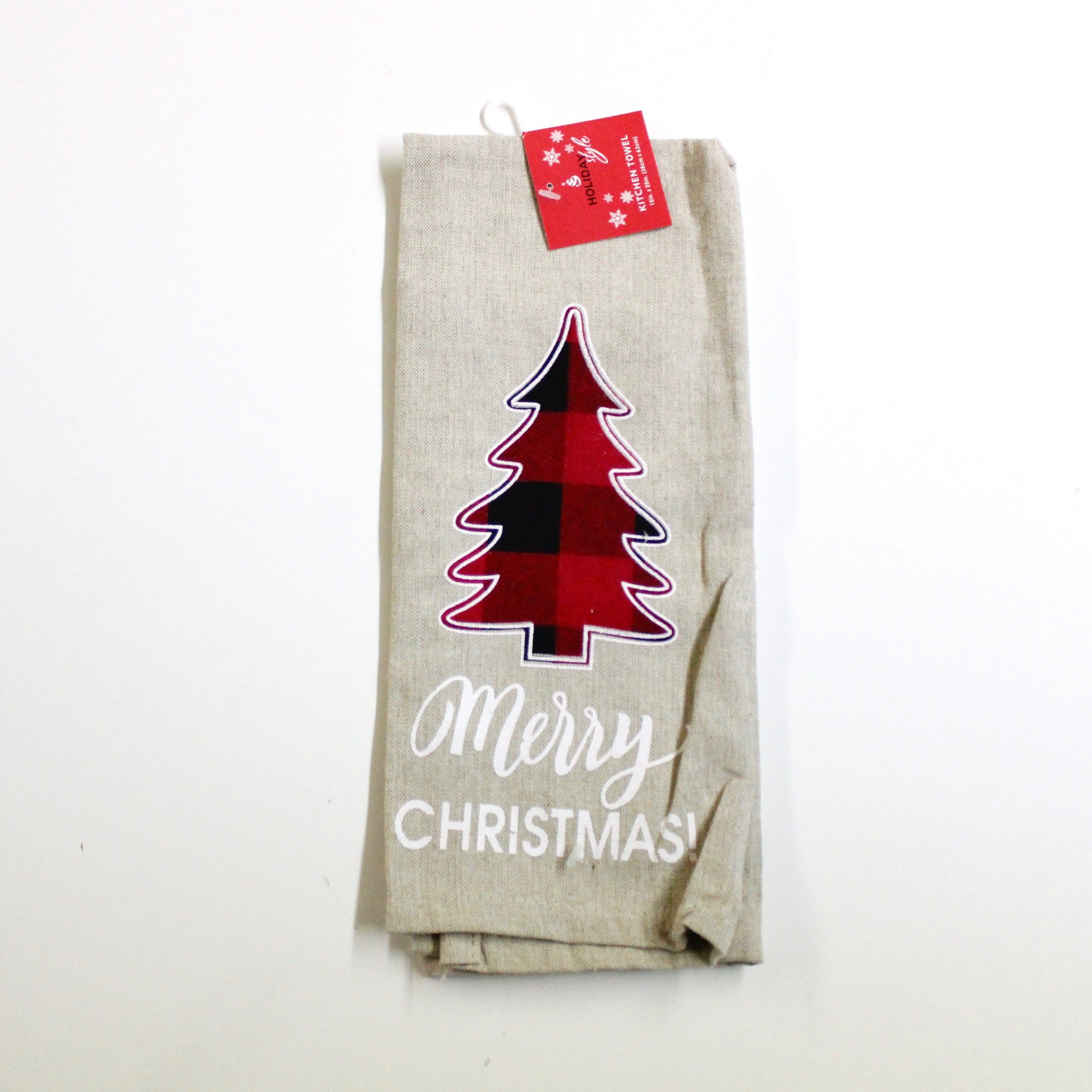 Christmas Saying Tea Towel Steal 12-23-20
