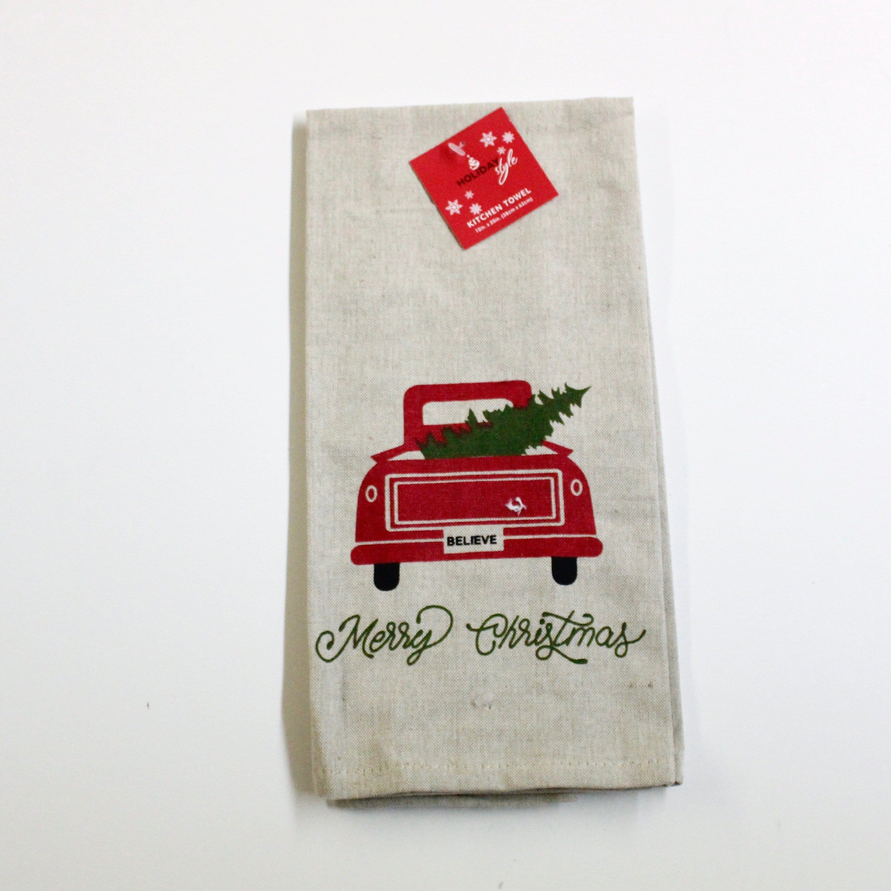 Christmas Saying Tea Towel Steal 12-23-20