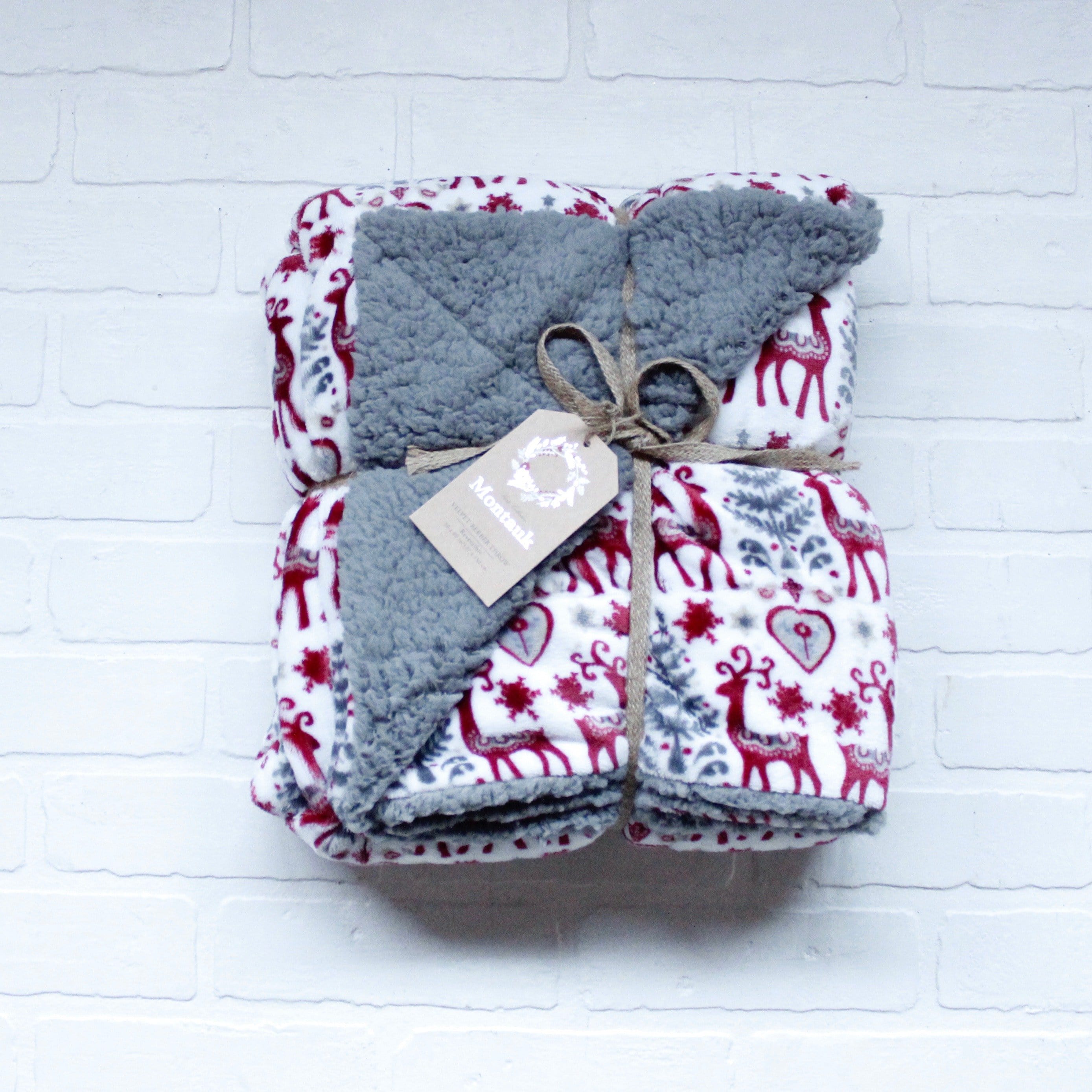 Holiday Velvet Throw