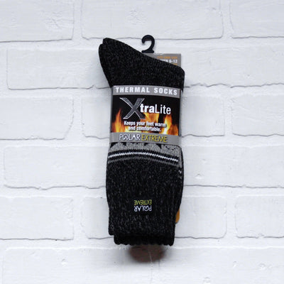 Polar Extreme Heat Men's Fairisle Brush Sock