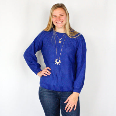 Cobalt Winter Sweater