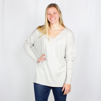 Vneck Butter Sweater
