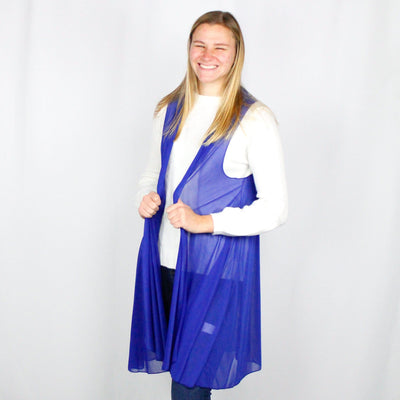 Royal Sheer Vest