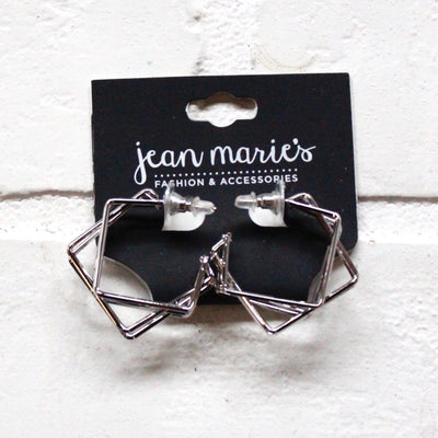 Texture Hoop Earring