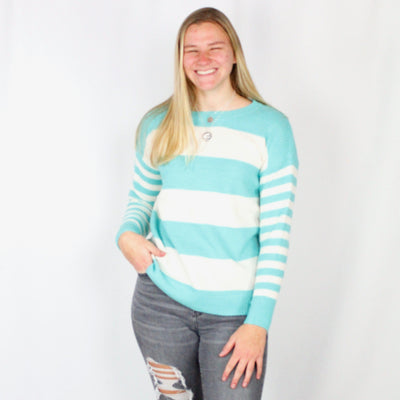 Stripe Knit Sweater