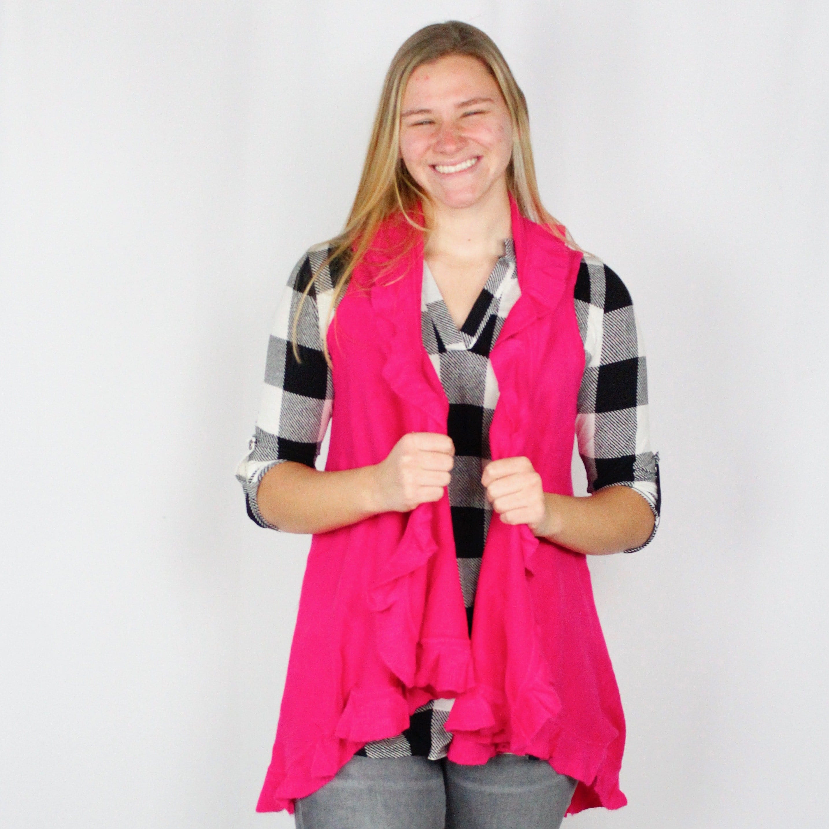 Basic Ruffle Vest