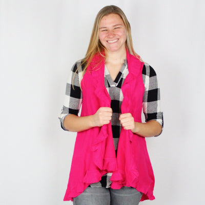 Basic Ruffle Vest