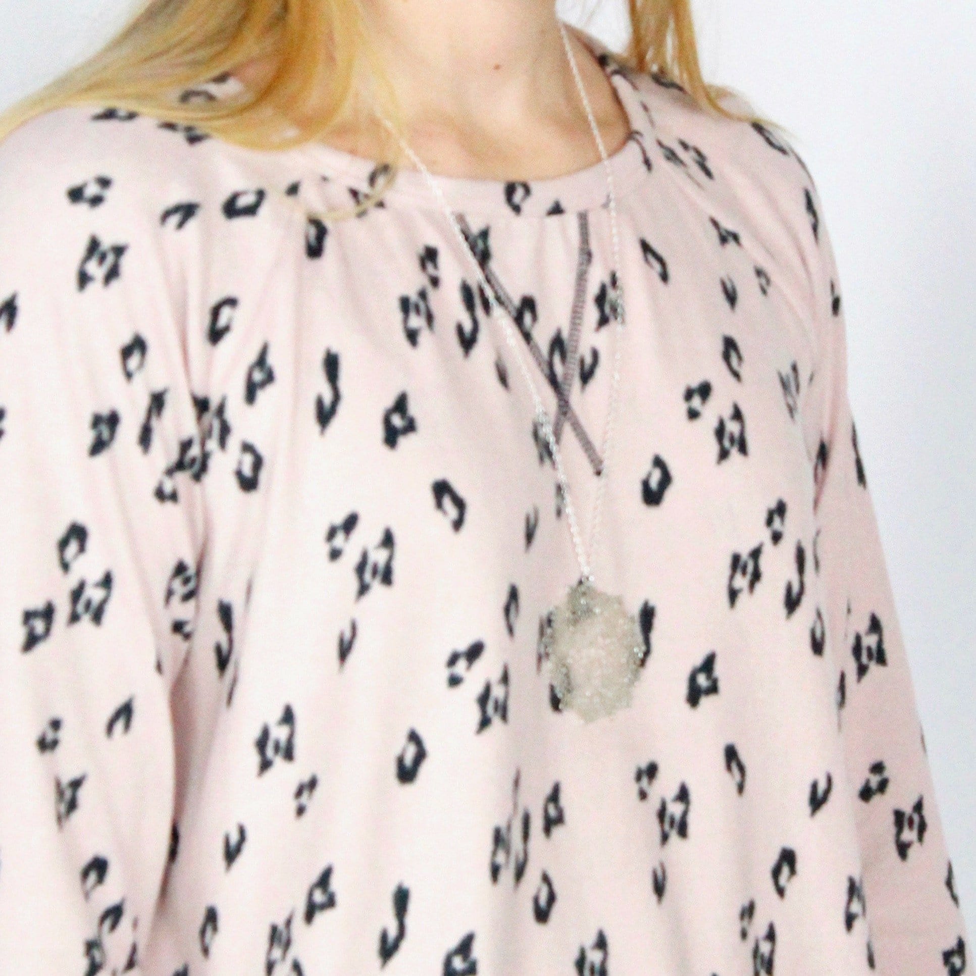 Abstract Dot Necklace