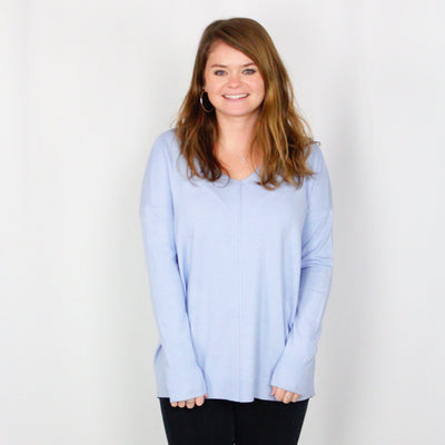 Winter Bright Vneck Sweater