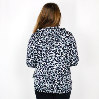 Leopard Pocket Hoodie