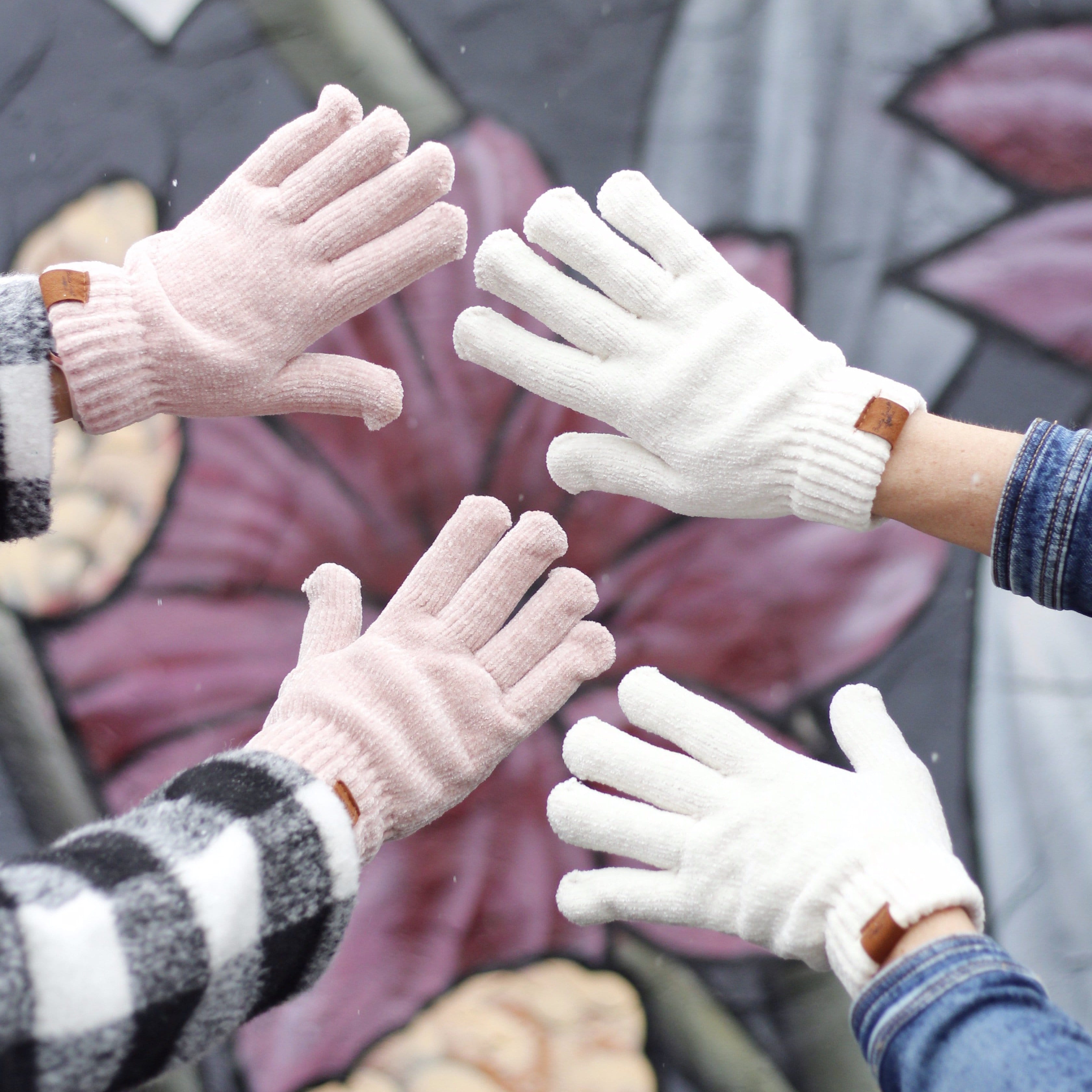 Chenille Gloves