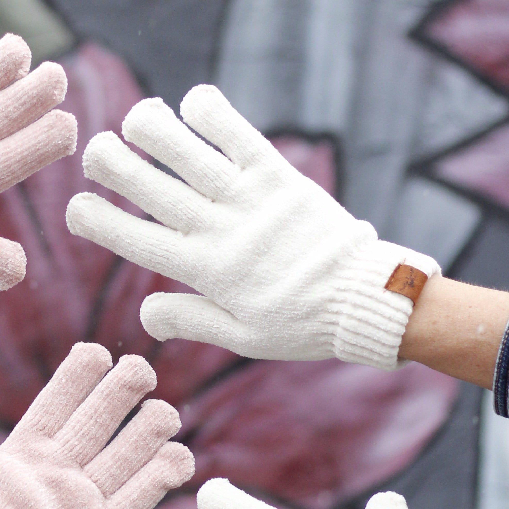 Chenille Gloves