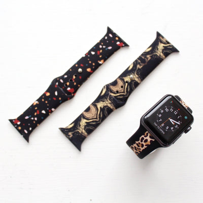 Marble Silicone Watch Band