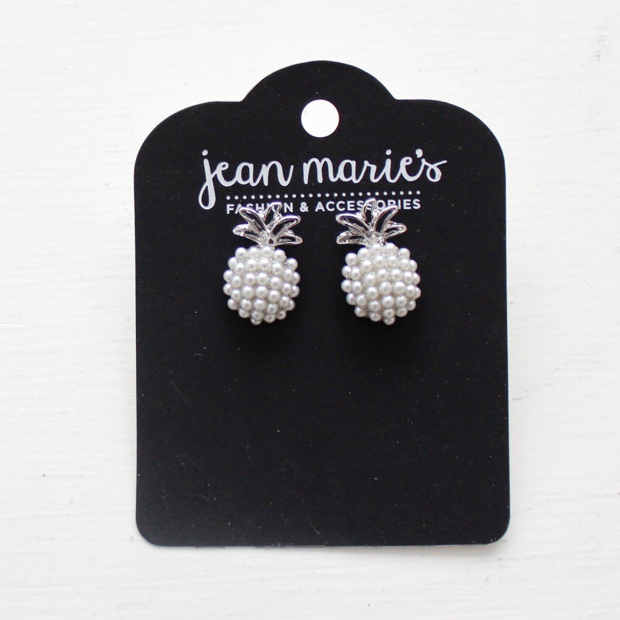 Pineapple Pearl Studs