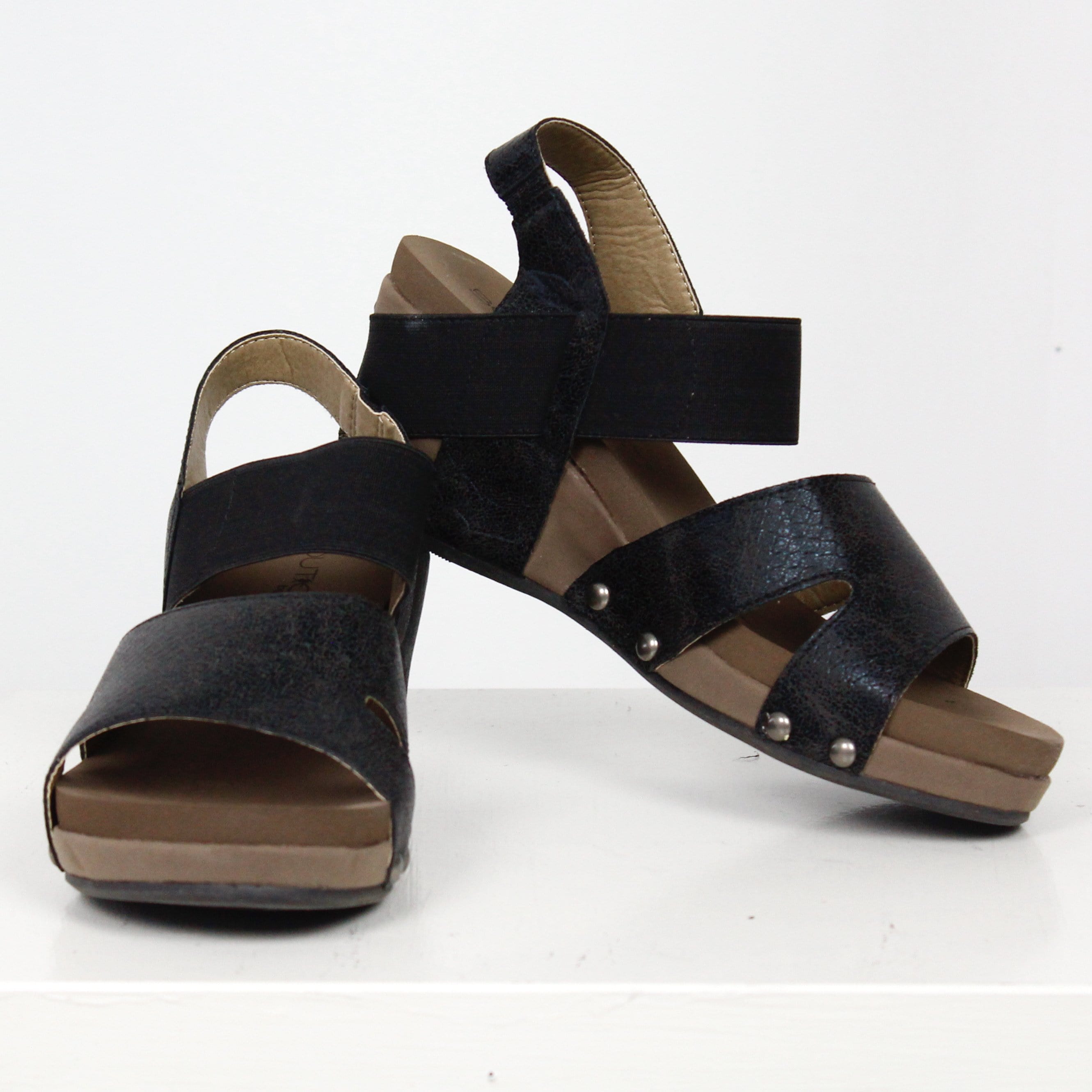 Fig Black Sandal