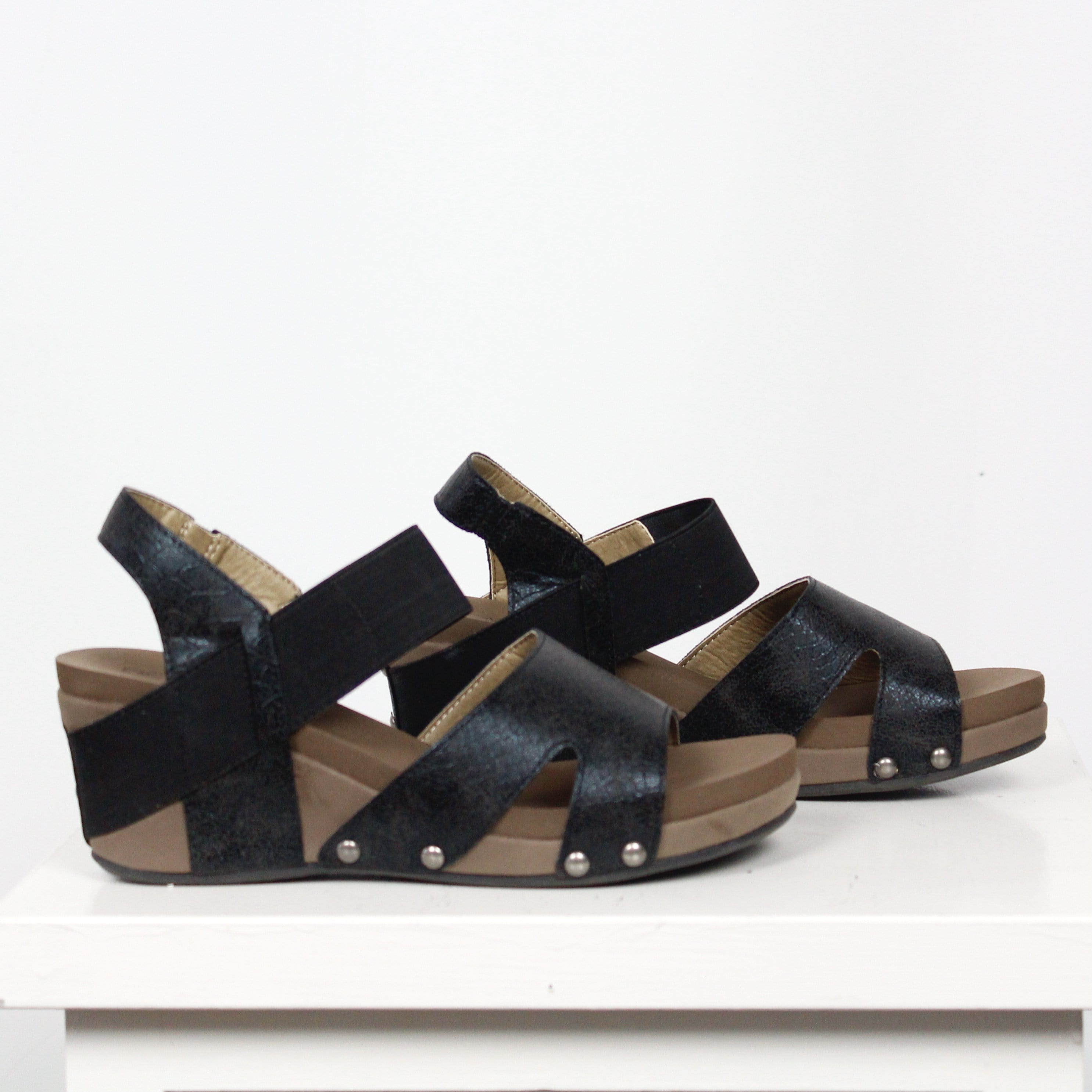 Fig Black Sandal