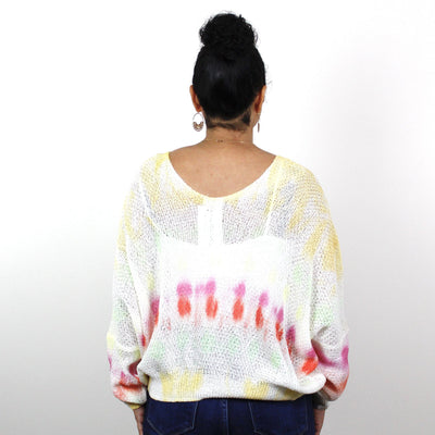 Rainbow Sherbet Sweater Top