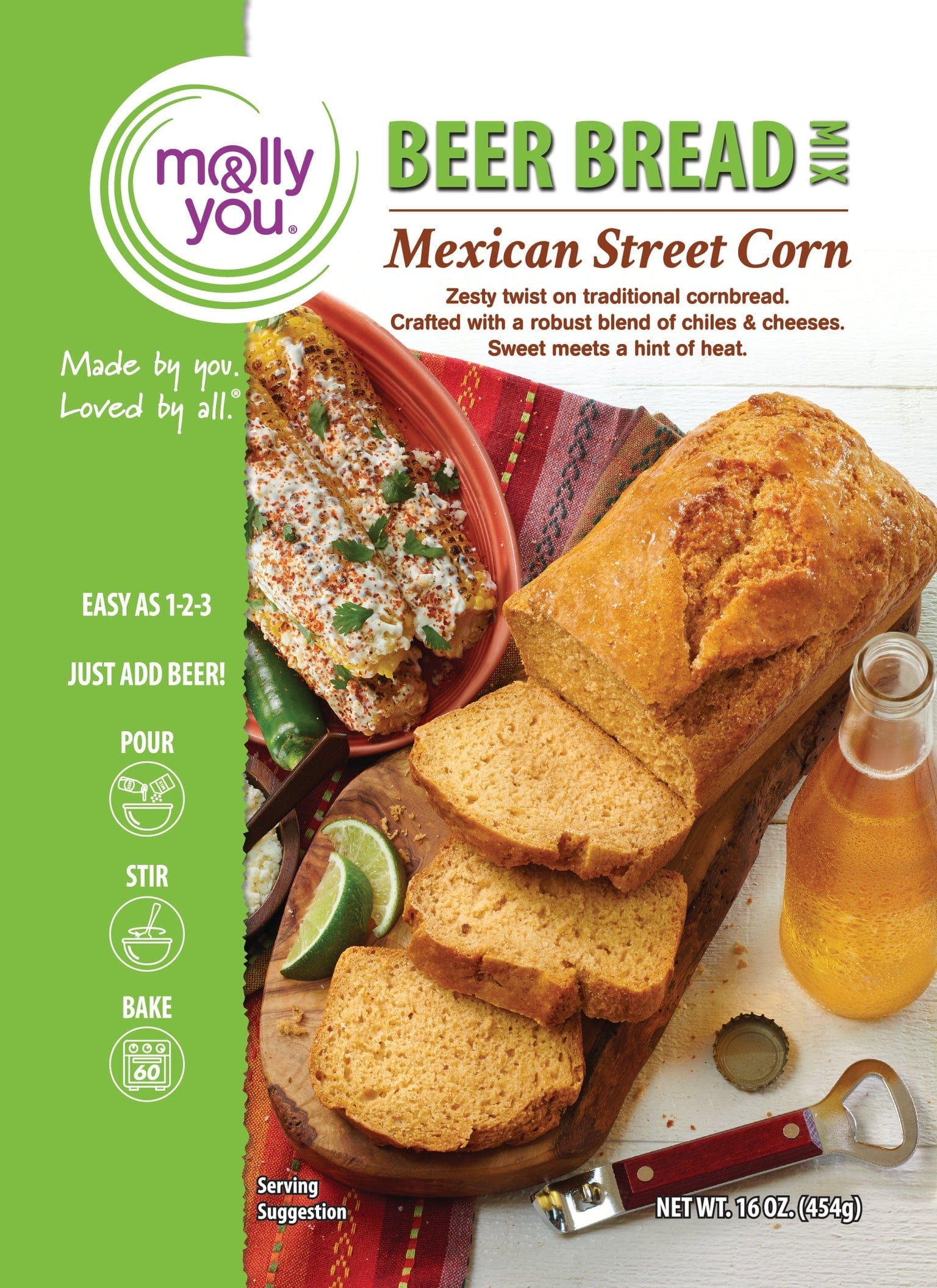 Mexican Street Corn Bread