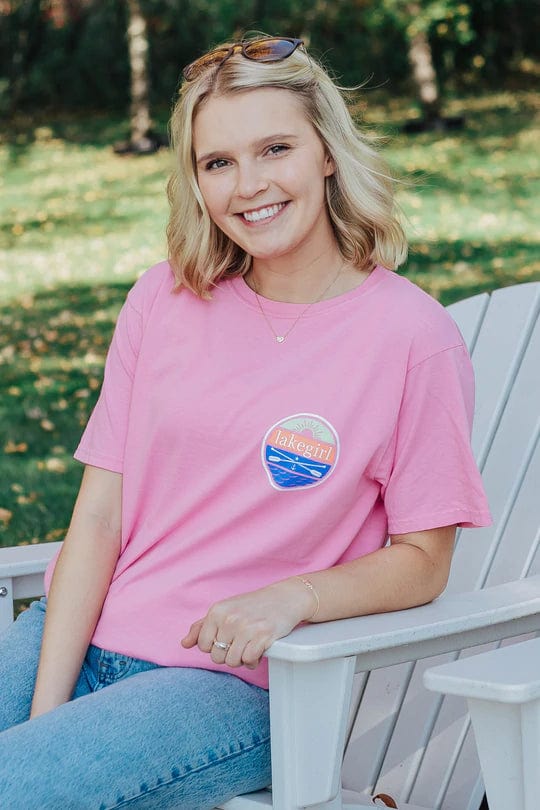 Ringspun Sandbar Circle Short Sleeve Tee