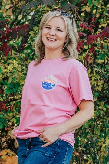 Ringspun Sandbar Circle Short Sleeve Tee
