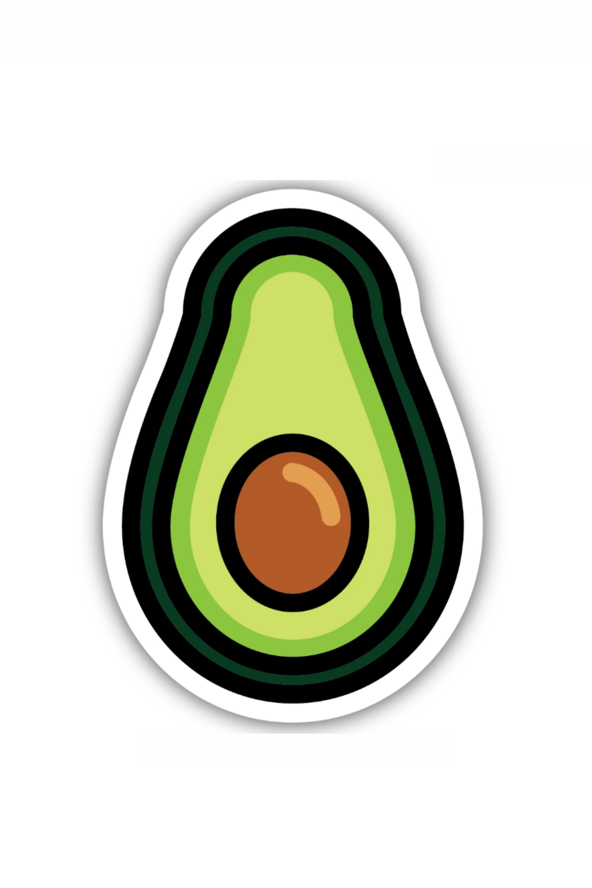 Avocado Sticker