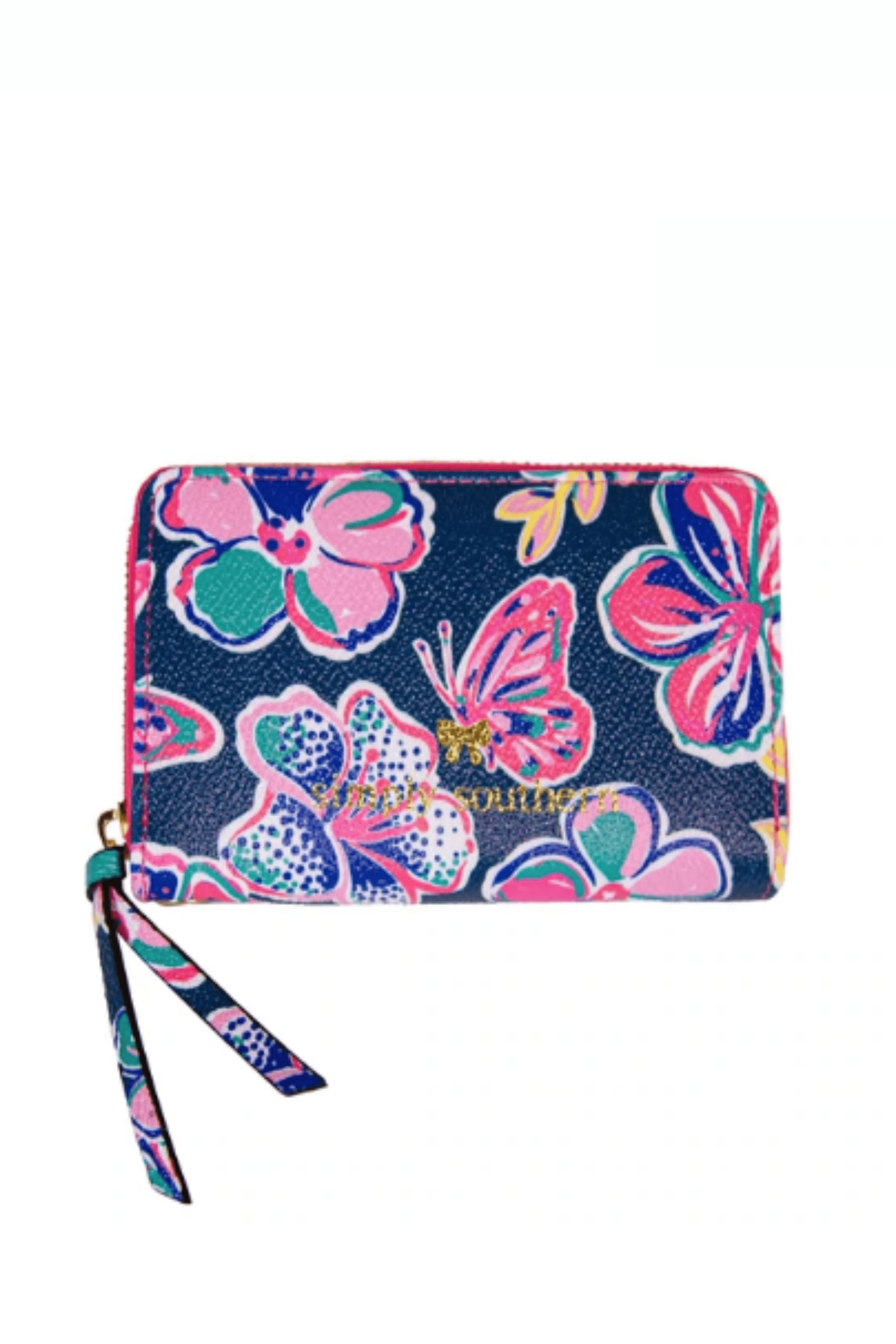 Small Leather Zip Wallet