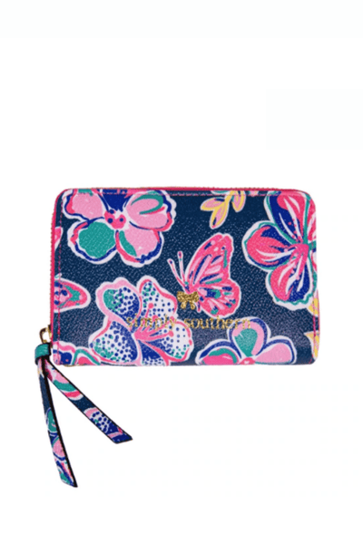 Small Leather Zip Wallet