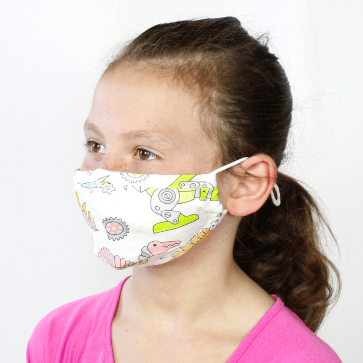 Robot Non-Medical Kid Face Masks