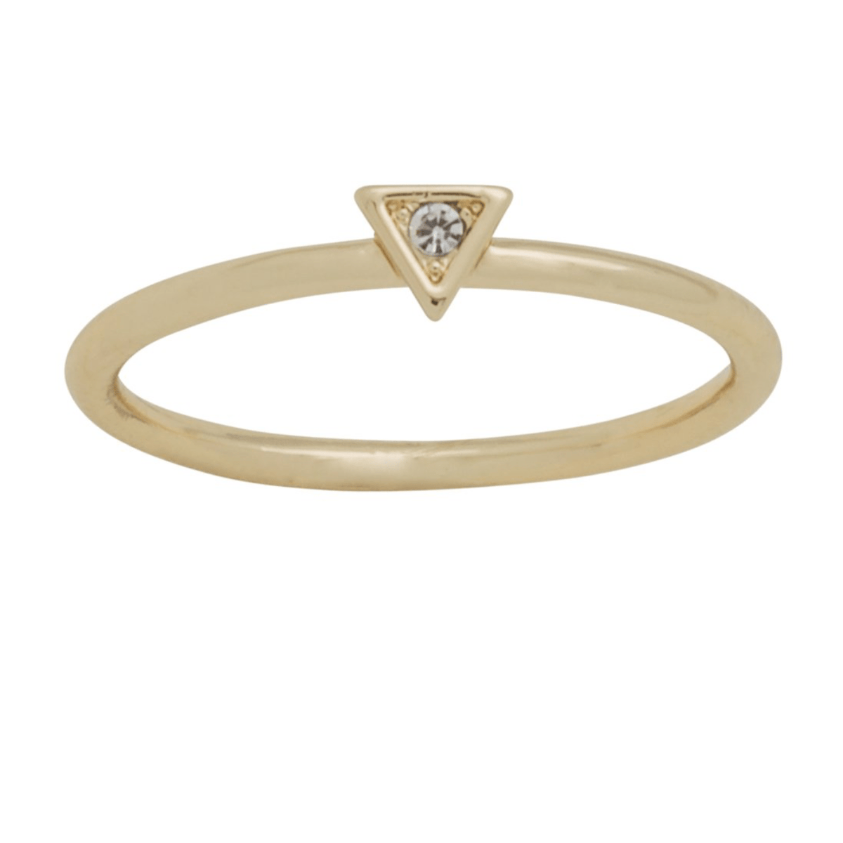 Triangle Gold Ring