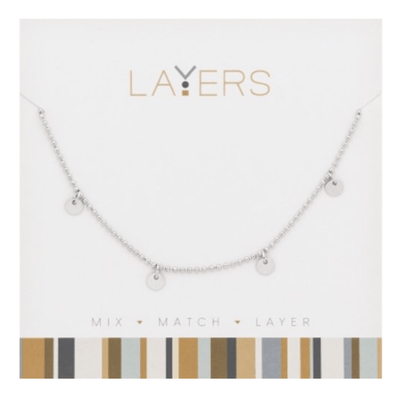 Silver Layer Necklace