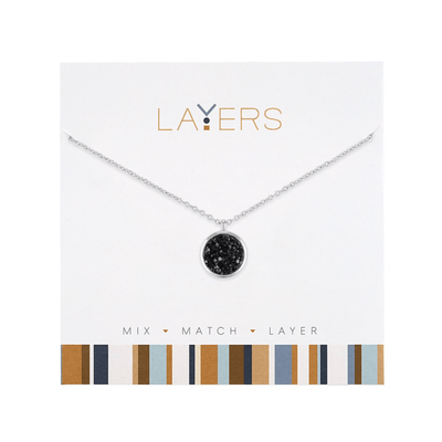 Silver Layer Necklace