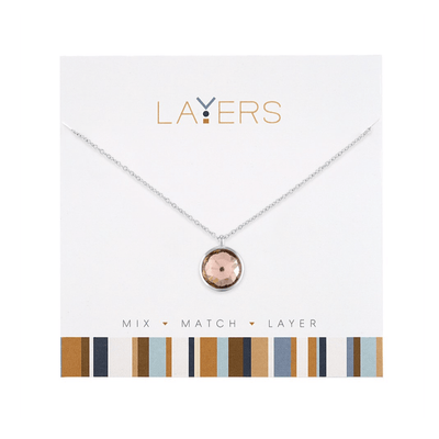 Silver Layer Necklace