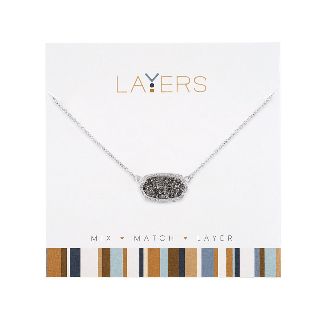 Silver Layer Necklace