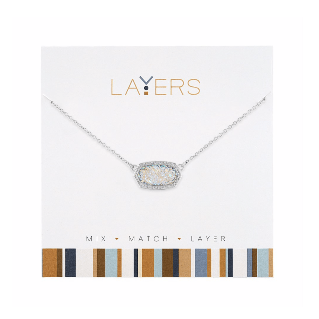 Silver Layer Necklace