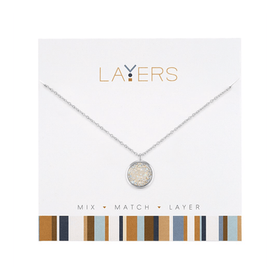Silver Layer Necklace