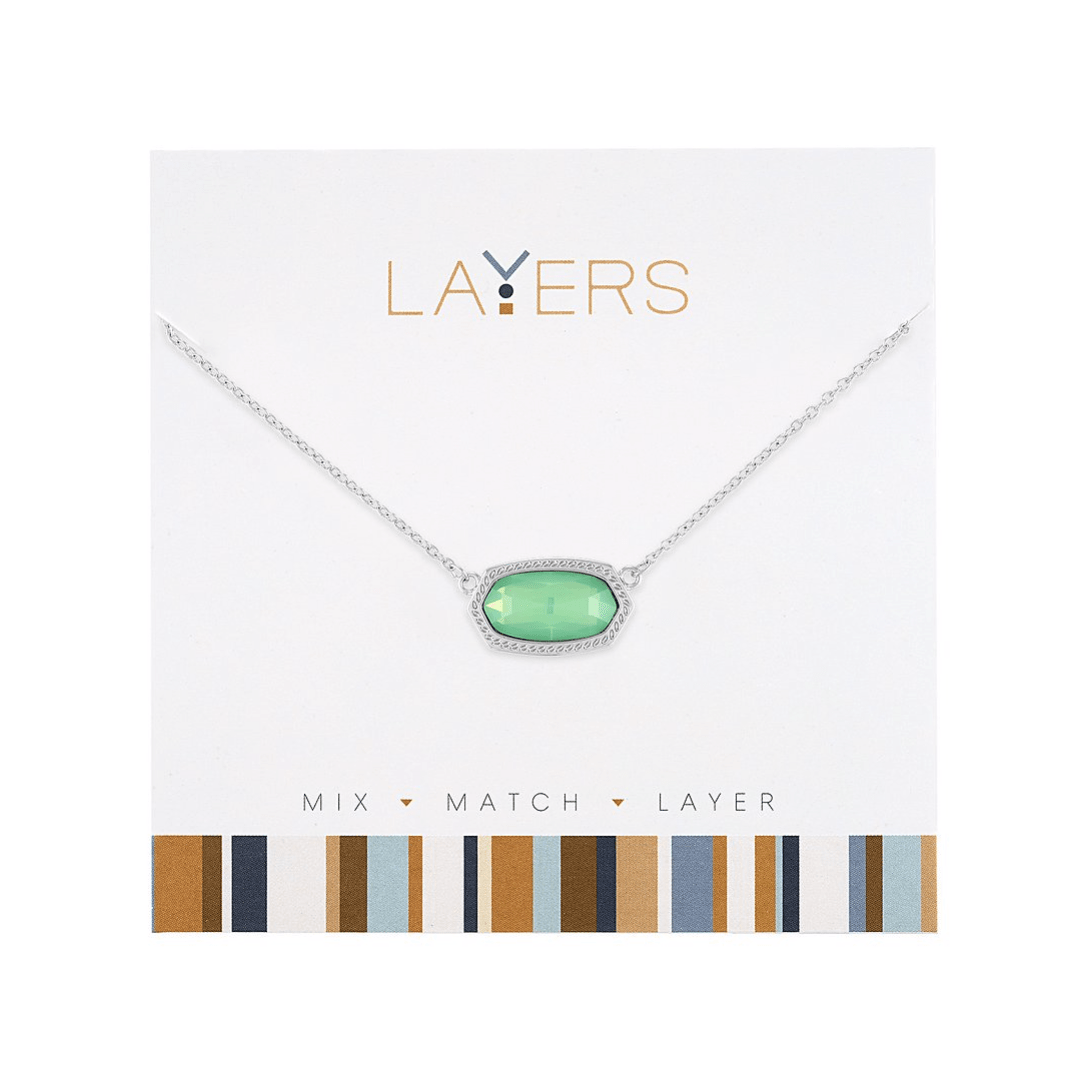 Silver Layer Necklace