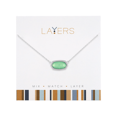 Silver Layer Necklace