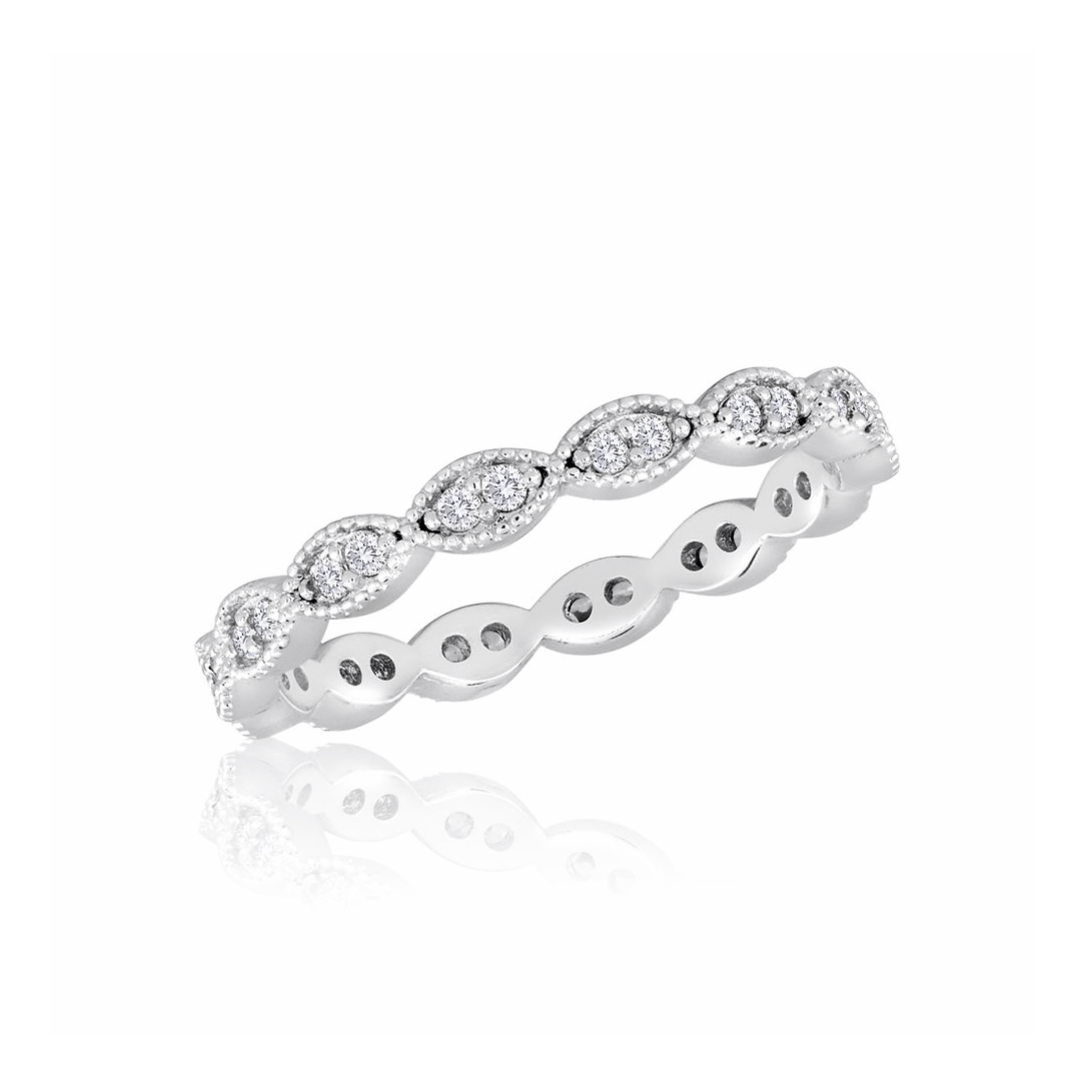 Endless Oval Stack Ring