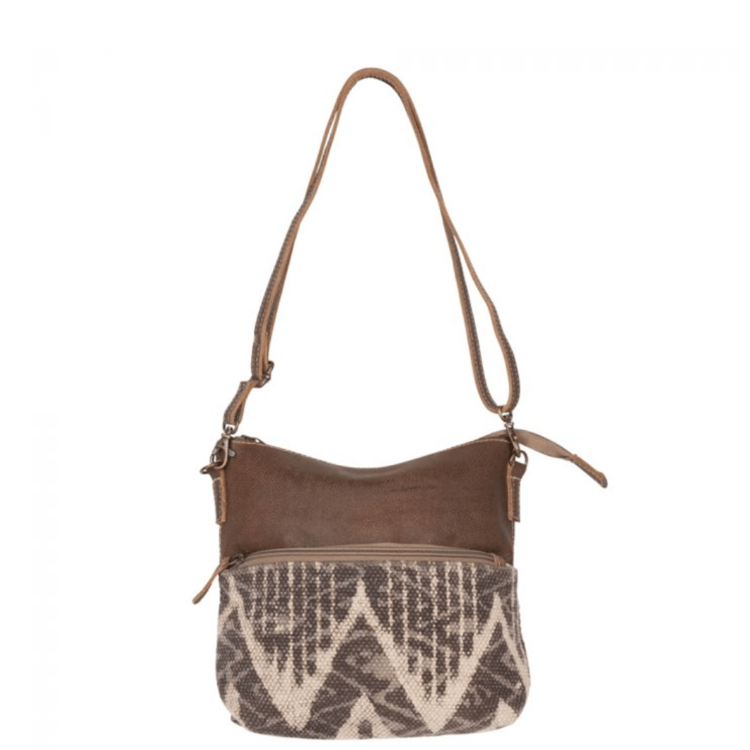 Coffee Canvas Small & Crossbody Bag