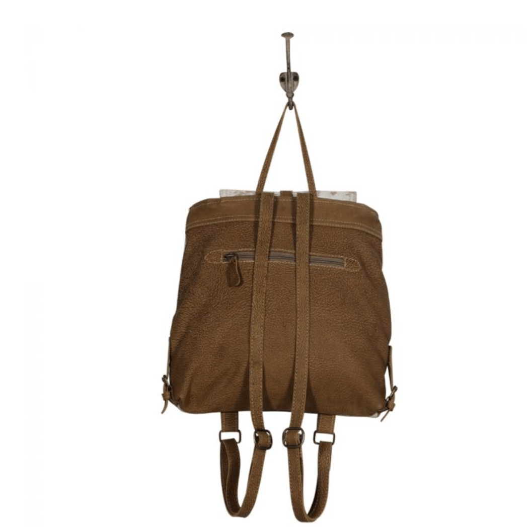 Silvery Touch Leather & Hairon Bag