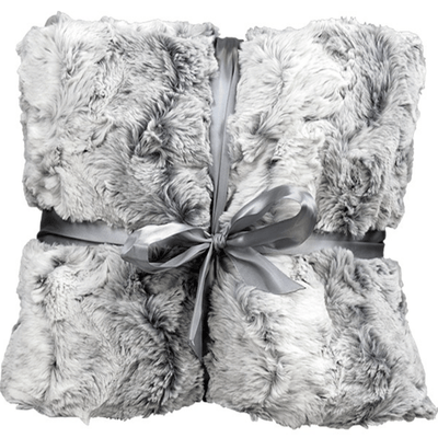 Minky Faux Fur Throw
